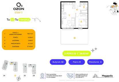 Mieszkanie w inwestycji: Osiedle Ozon etap VII