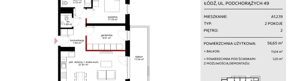 Mieszkanie w inwestycji: Mirabelkowa Eko