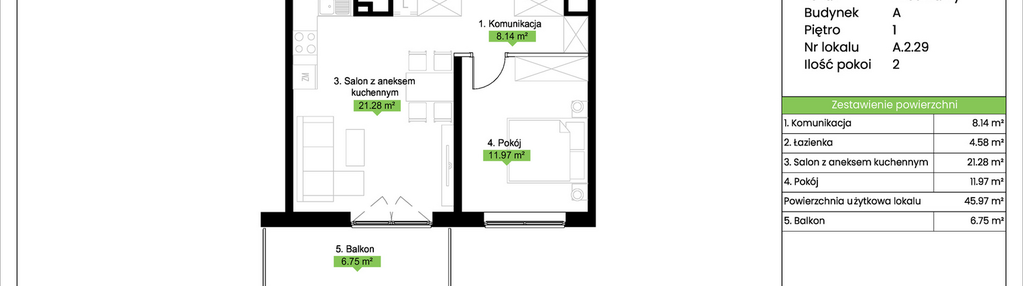 Mieszkanie w inwestycji: JA_SIELSKA V