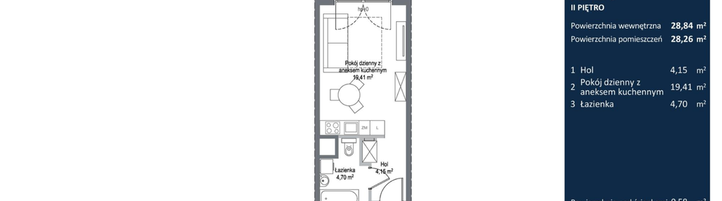 Mieszkanie w inwestycji: Bulvar Apartments - etap II