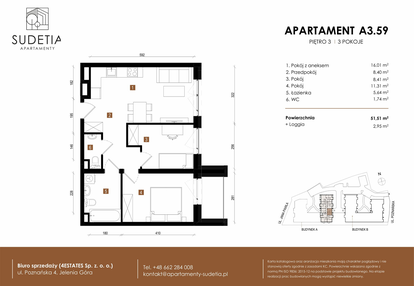 Mieszkanie w inwestycji: Apartamenty Sudetia