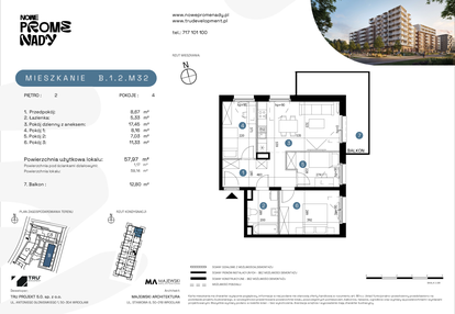Mieszkanie w inwestycji: Nowe Promenady etap II