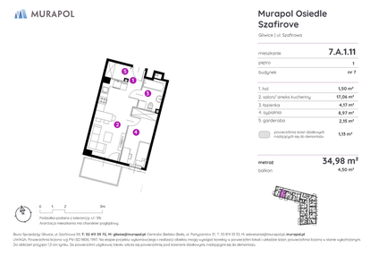 Mieszkanie w inwestycji: Murapol Osiedle Szafirove