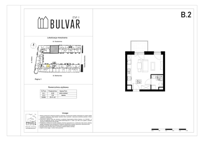 Mieszkanie w inwestycji: Bulvar etap II