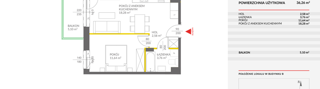 Mieszkanie w inwestycji: Olchowy Park III