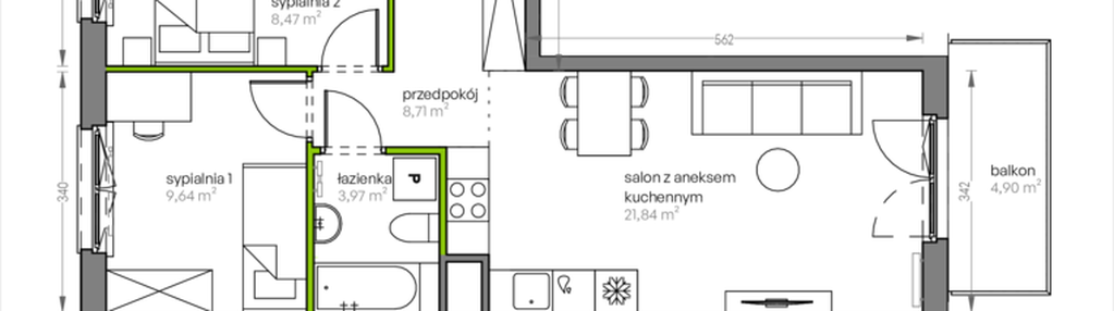 Mieszkanie w inwestycji: City Vibe