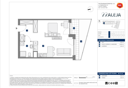 Mieszkanie w inwestycji: 29. Aleja etap 2