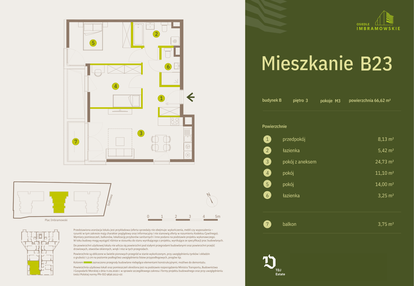 Mieszkanie w inwestycji: Osiedle Imbramowskie