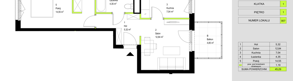 Mieszkanie w inwestycji: In Place 2