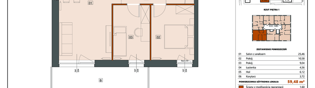 Mieszkanie w inwestycji: Ogrody Andersena