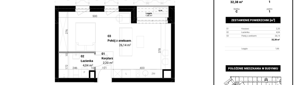 Mieszkanie w inwestycji: Kolejova 1