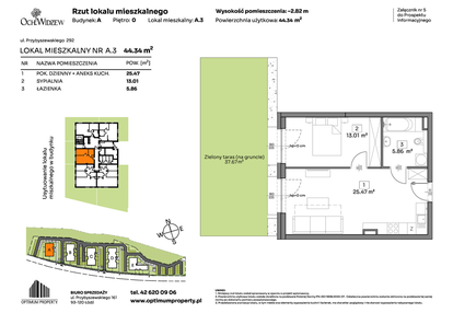 Mieszkanie w inwestycji: Och!Widzew