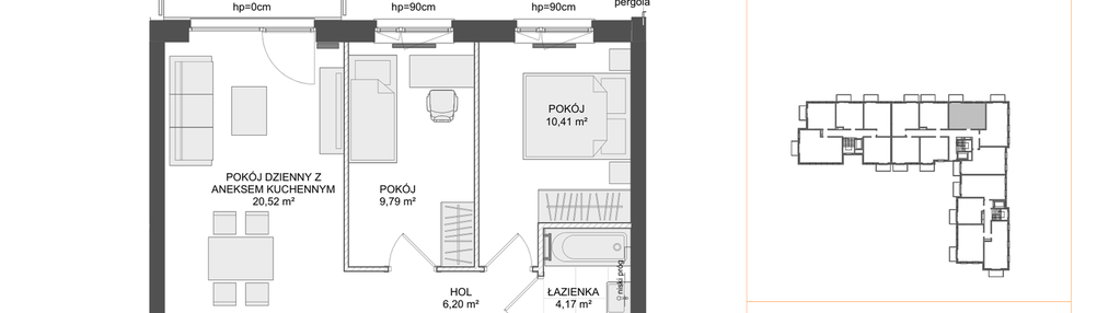 Mieszkanie w inwestycji: Osiedle Przy Błoniach 3 etap III