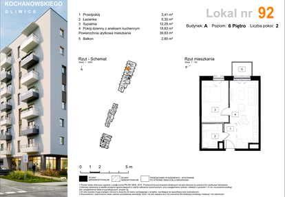 Mieszkanie w inwestycji: Osiedle Kochanowskiego - Gliwice