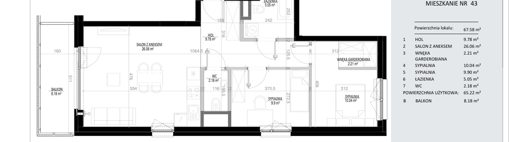 Mieszkanie w inwestycji: Osiedle Panorama - III etap