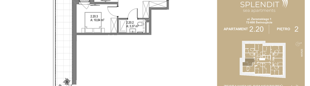 Mieszkanie w inwestycji: Splendit Świnoujście