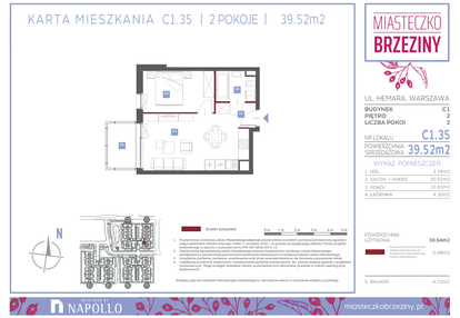 Mieszkanie w inwestycji: Miasteczko Brzeziny II