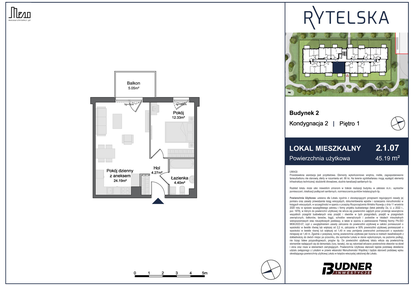 Mieszkanie w inwestycji: Rytelska