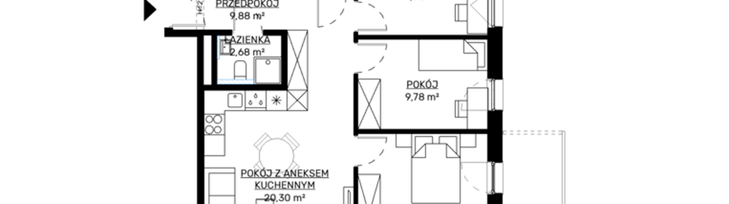 Mieszkanie w inwestycji: KWADRAT etap 2