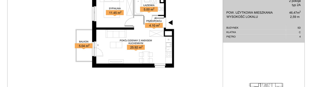 Mieszkanie w inwestycji: Zenit V