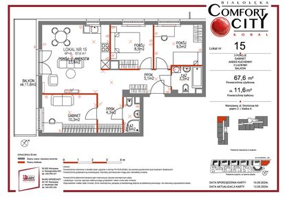 Mieszkanie w inwestycji: Comfort City Koral