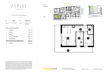 Mieszkanie w inwestycji: Aspire
