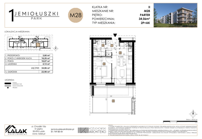 Mieszkanie w inwestycji: Jemiołuszki Park