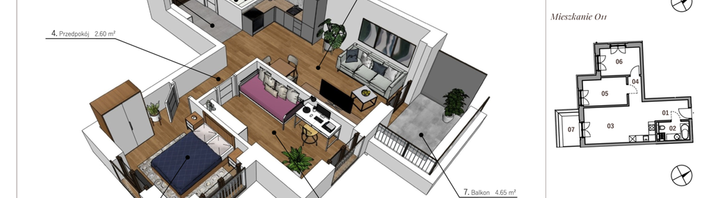 Mieszkanie w inwestycji: Przy Parku etap II