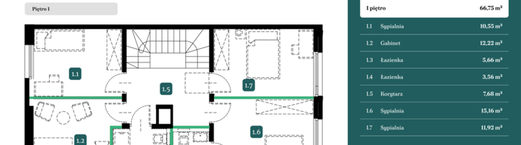 Dom w inwestycji: Spokojny Wilanów