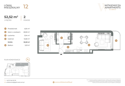 Mieszkanie w inwestycji: Witkiewicza Apartments