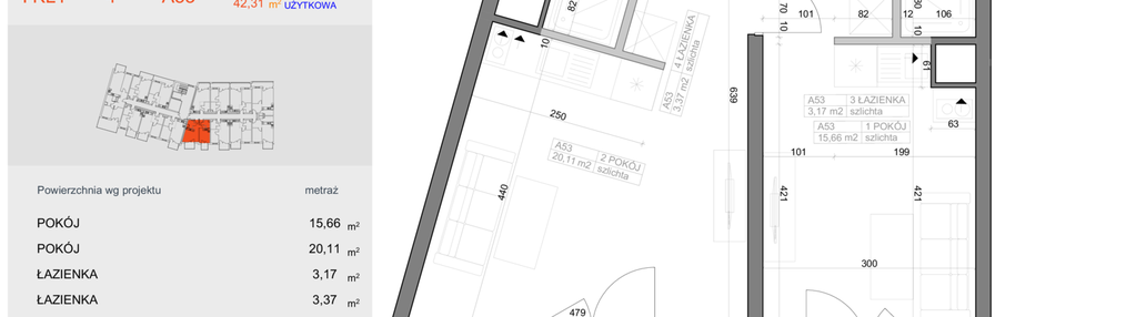 Mieszkanie w inwestycji: Industria etap I-A