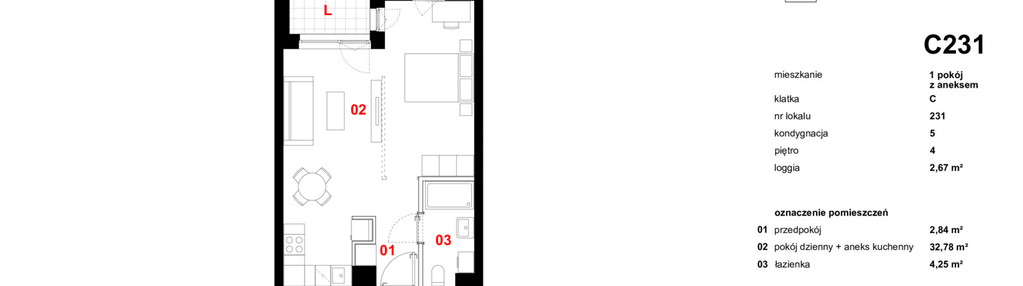 Mieszkanie w inwestycji: Osiedle Primo etap IV