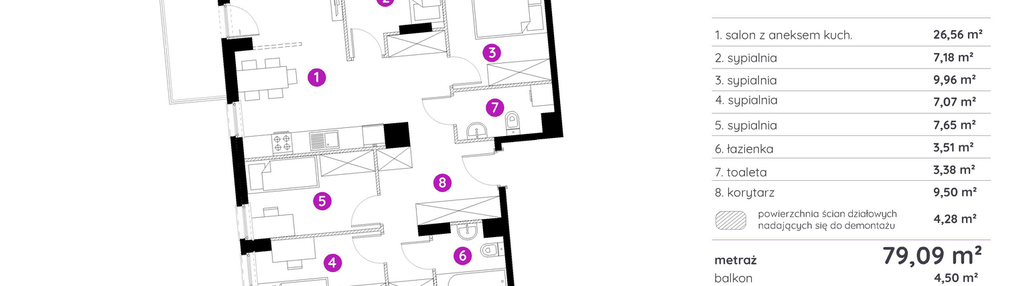 Mieszkanie w inwestycji: Murapol Agosto