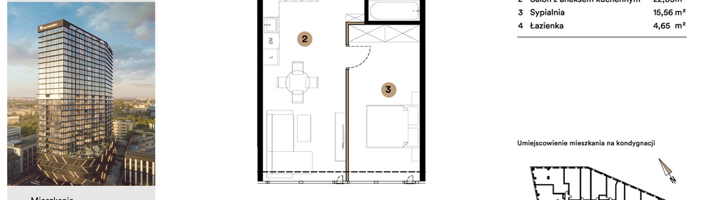 Mieszkanie w inwestycji: O27 Apartamenty Opolska