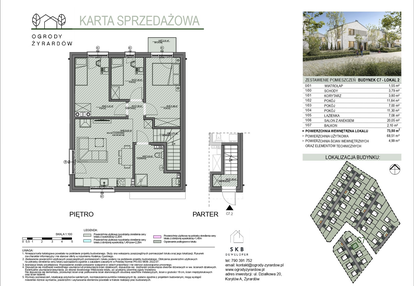 Mieszkanie w inwestycji: Ogrody Żyrardów etap C