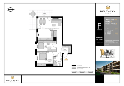 Mieszkanie w inwestycji: Belzacka Park etap III