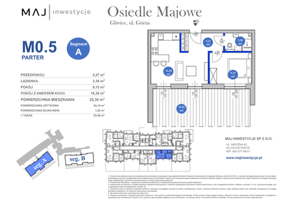 Mieszkanie w inwestycji: Osiedle Majowe 2.0 etap II