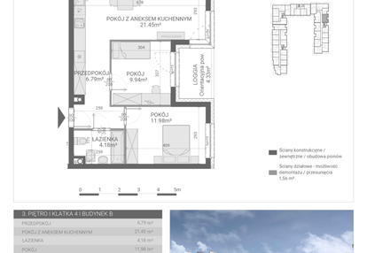 Mieszkanie w inwestycji: Osiedle Parkowa etap B