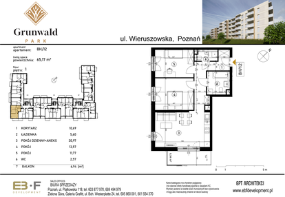 Mieszkanie w inwestycji: Grunwald Park