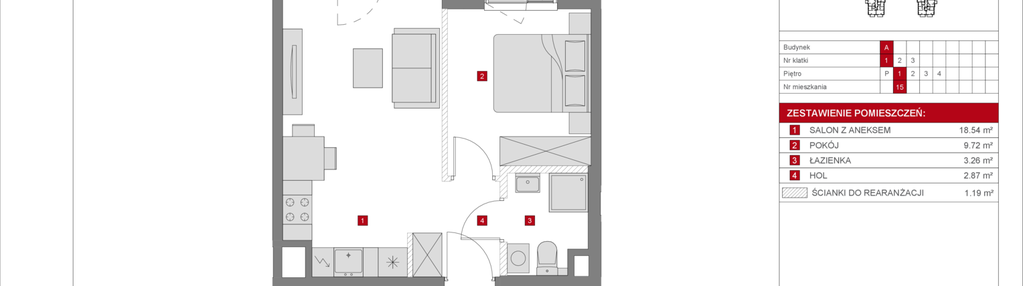 Mieszkanie w inwestycji: Dzielnica Mieszkaniowa Metro Zachód - etap 8.1