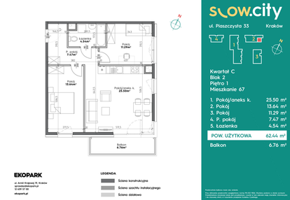 Mieszkanie w inwestycji: Slow City