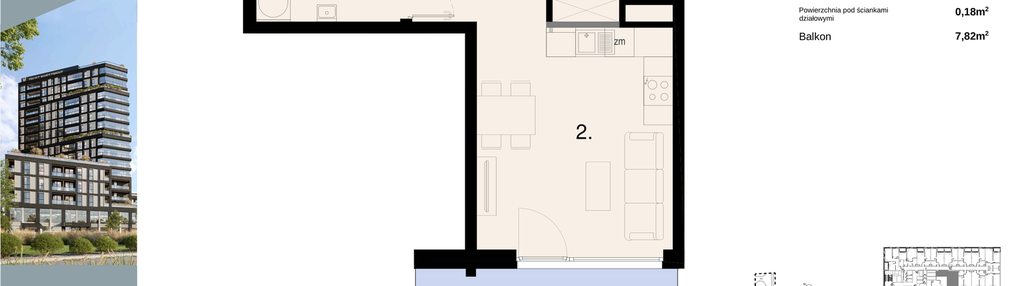 Mieszkanie w inwestycji: Sky Trust etap II - Apartamenty inwestycyjne