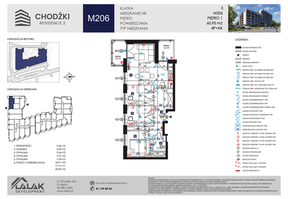 Mieszkanie w inwestycji: Chodźki Residence 2
