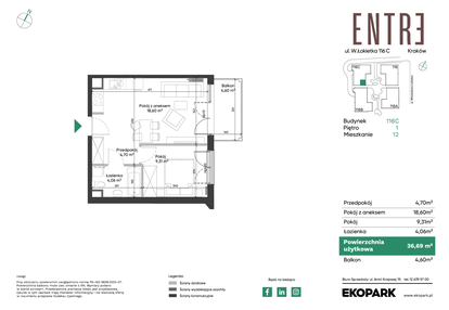 Mieszkanie w inwestycji: Entre