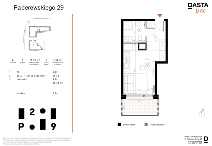 Mieszkanie w inwestycji: Paderewskiego 29