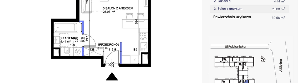 Mieszkanie w inwestycji: Nowa Pabianicka