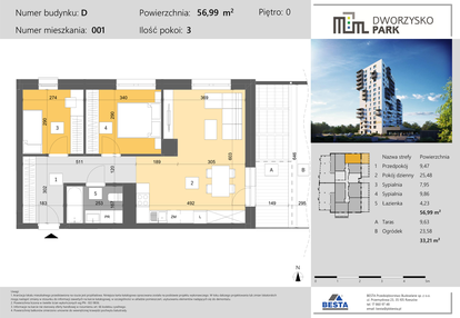 Mieszkanie w inwestycji: Dworzysko Park - Etap III