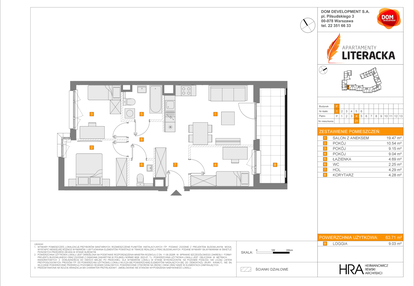 Mieszkanie w inwestycji: Apartamenty Literacka etap 2.3