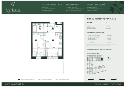 Mieszkanie w inwestycji: IVY HOUSE - Apartamenty inwestycyjne