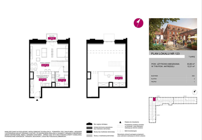 Mieszkanie w inwestycji: Fuzja Lofty